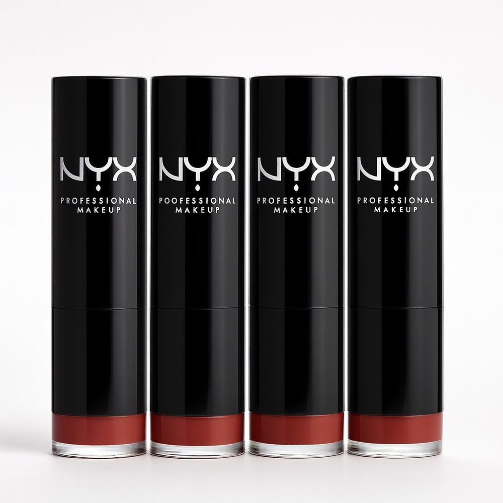 6 pcs NYX Professional Makeup Lipstick – Shade Electra